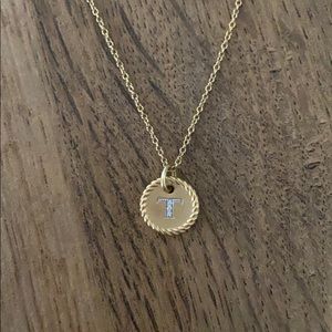David Yurman “T” Necklace